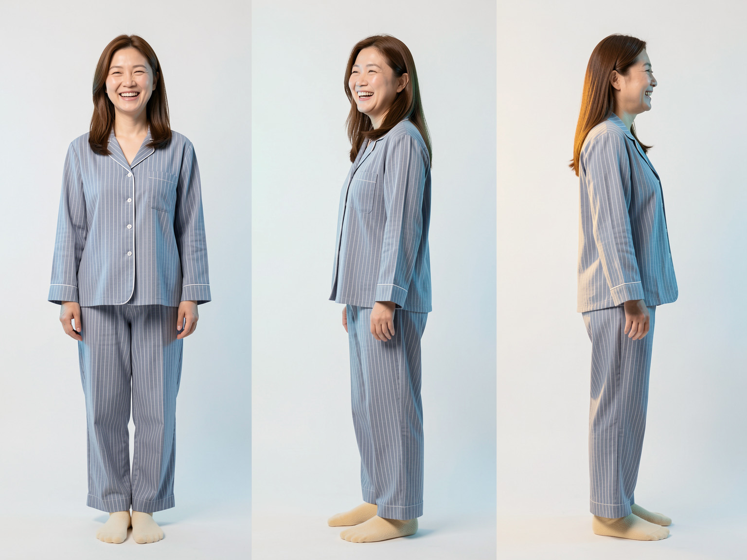 Ji-yeon, three views